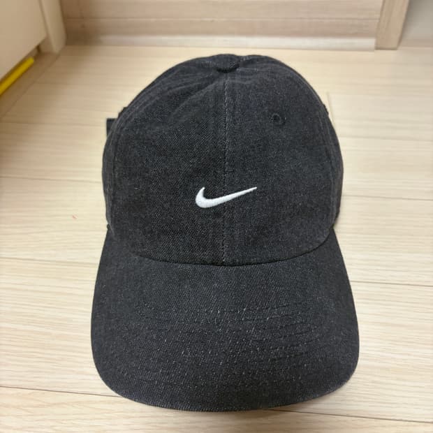 나이키 클럽 언스트럭처 데님 캡 블랙 S/M