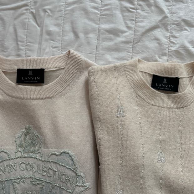 [LANVIN] 랑방 니트 - 울•캐시미어•알파카