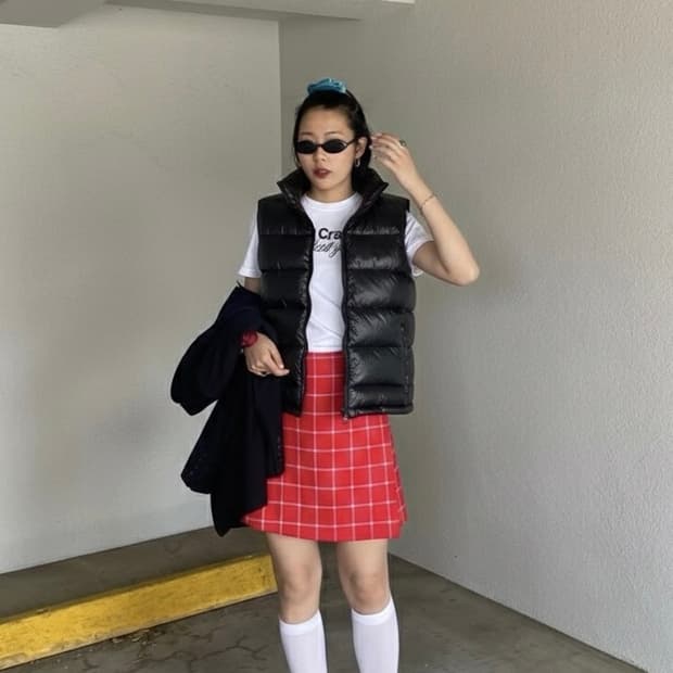 나이키 덕다운 리버시블 패딩 조끼