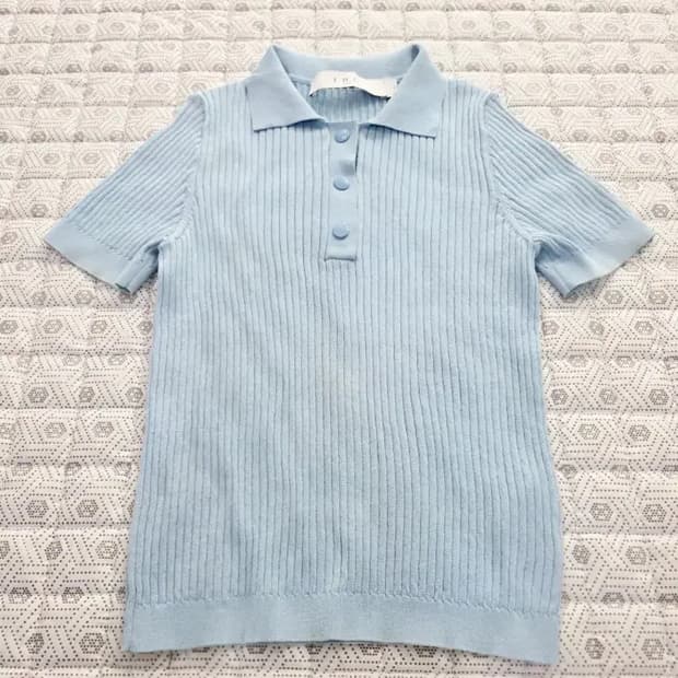 IRO 이로 PARIS 카라 골지 니트 ~55