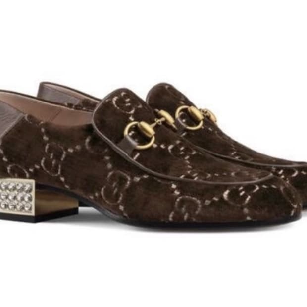 정품 구찌 조르단 크리스탈 로퍼