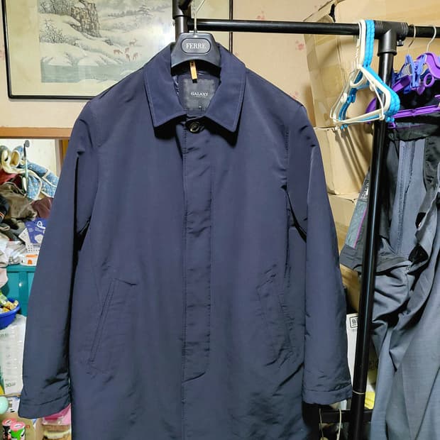 [갤럭시]라이프스타일 패딩 인 퀄팅 트렌치코트100사이즈