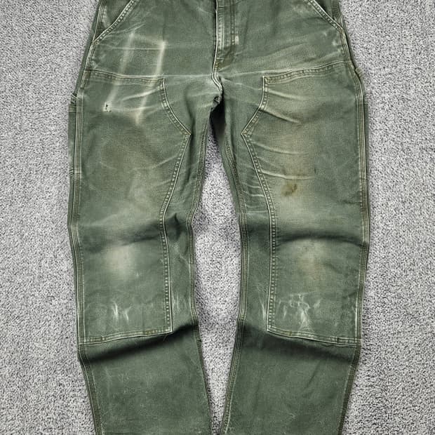 칼하트 덕 캔버스 더블니 카펜터 워크 팬츠 ( 36X32 )/ 10123