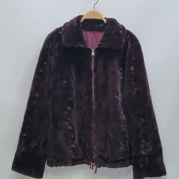 실크로드 천연 밍크 리버서블 자켓 / 여 91-104-165
