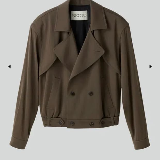 [M]렉토 하프 트렌치 자켓 