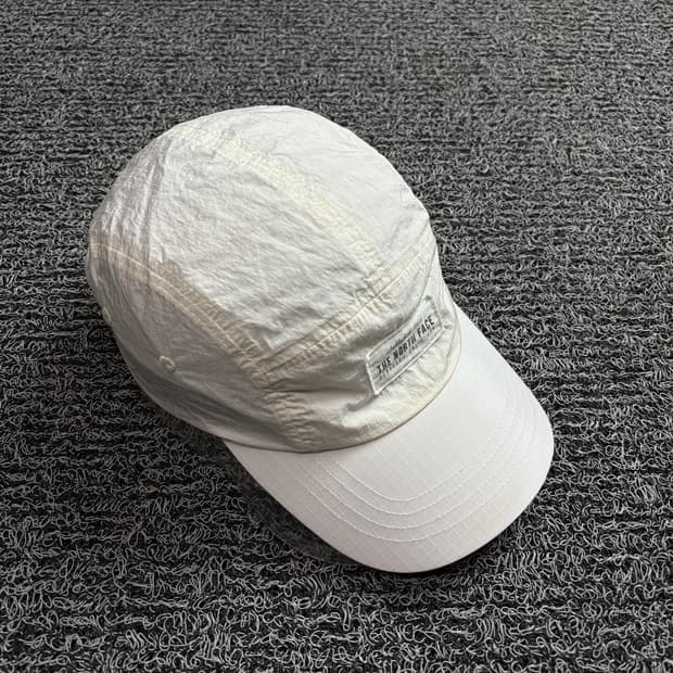 노스페이스 화이트라벨 빅로고 나일론 캠프캡 1991