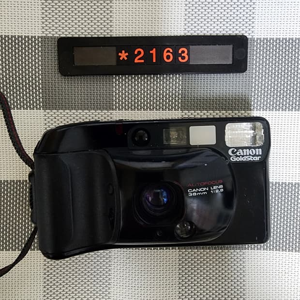 캐논 오토보이 3 필름카메라 데이터백