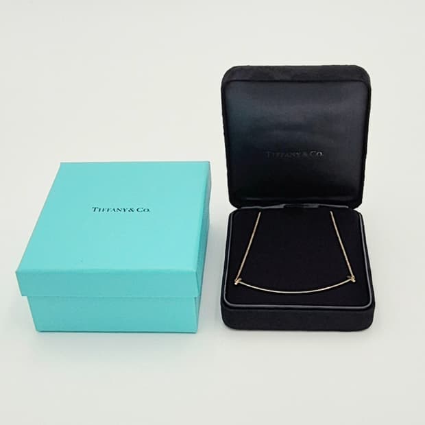 티파니앤코 T스마일 목걸이 라지