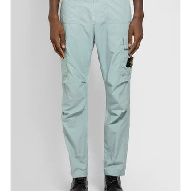 스톤아일랜드 큐프로 트윌 카고 팬츠