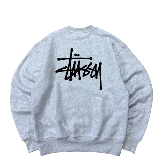 스투시 베이직로고 맨투맨