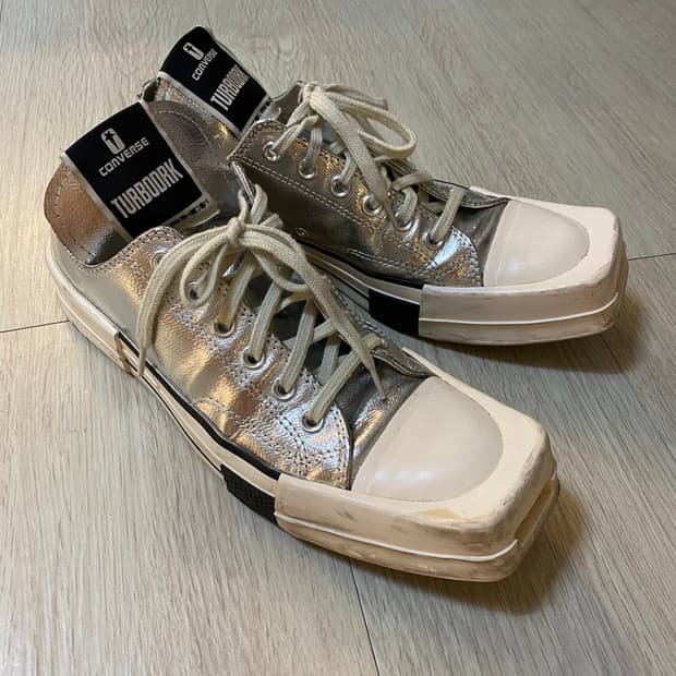 릭오웬스 컨버스 실버 270