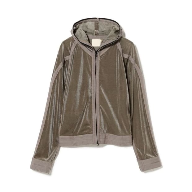 JIAN YE mesh hoodie