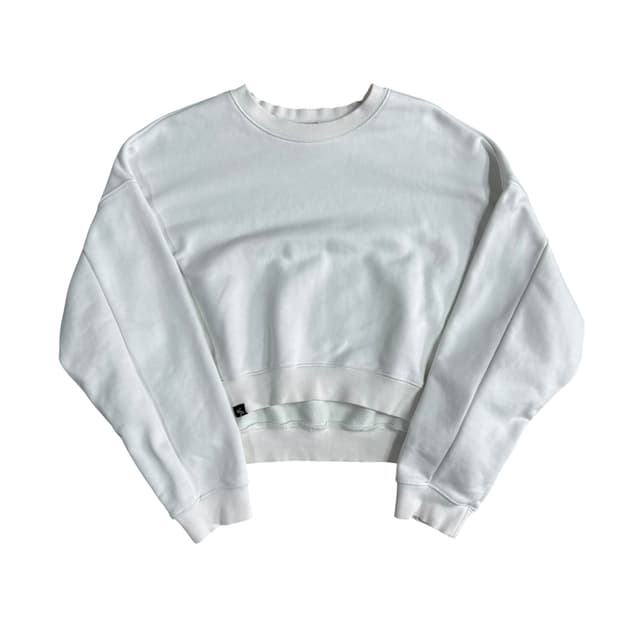 젝시믹스 크롭 맨투맨