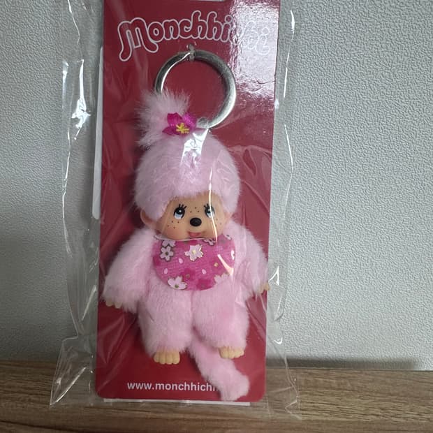 [정품] 몬치치 사쿠라 키링