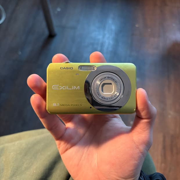 카시오 엑실림 ex z80 디지털카메라