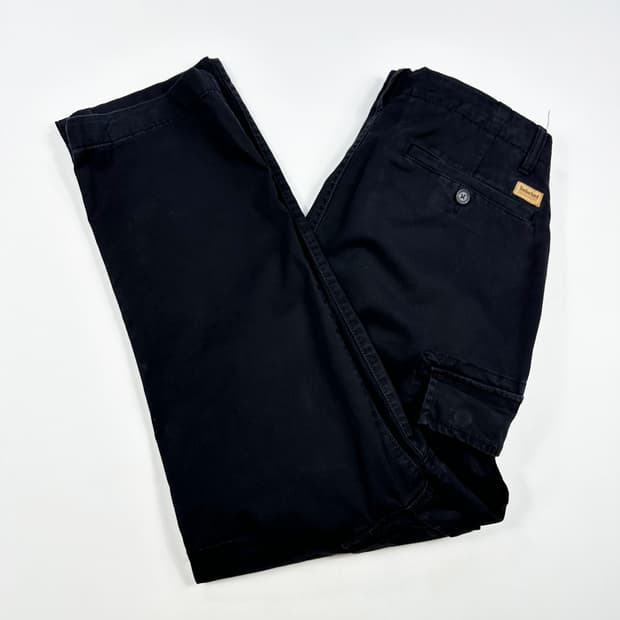 31 팀버랜드 워크웨어 스트레이트 카고팬츠 블랙