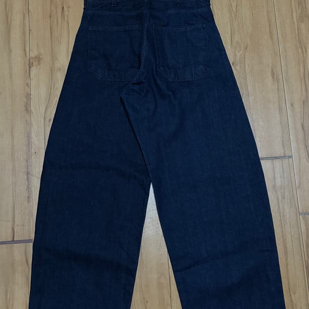 해칭룸 커브드 데님팬츠 인디고 3사이즈