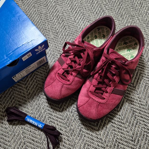 아디다스 토바코 그루엔 버건디 275