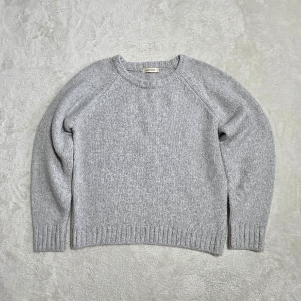 (F)여성 슬로우무드 라운드 니트