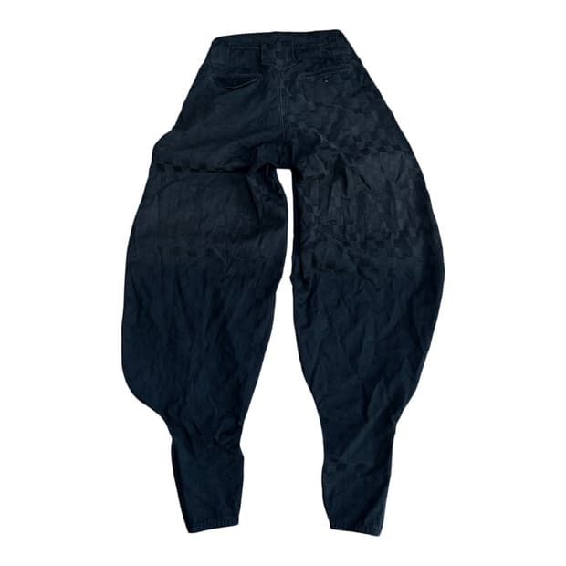 [japanese vintage] 재패니즈 오리엔탈 단풍 체커 토비팬츠