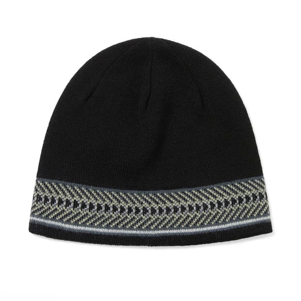 디스이즈네버댓) Diagonal Pattern Beanie BK F