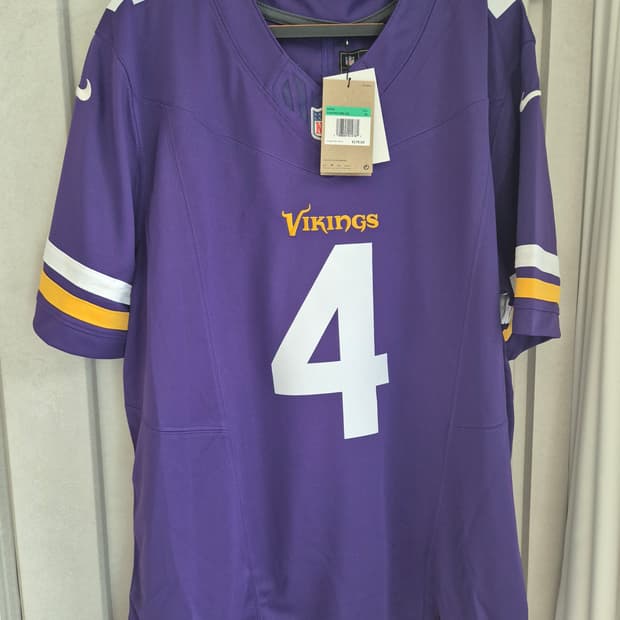 NFL 나이키 미네소타 바이킹스 베이퍼리미티드 유니폼 xl미네소타 바이킹