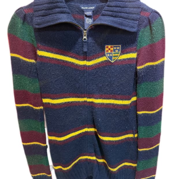 폴로 랄프로렌 카라 짚업