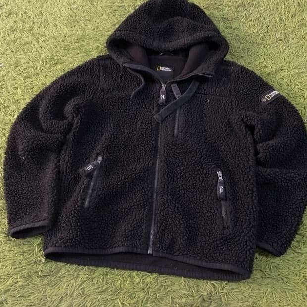 내셔널지오그래픽 후리스 플리스 자켓 등산자켓 90/S