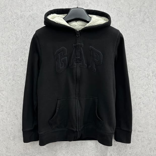 90 갭 여자 안감 후리스 대장급 후드집업