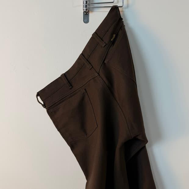 랭글러 메카닉 브라운 부츠컷 팬츠 