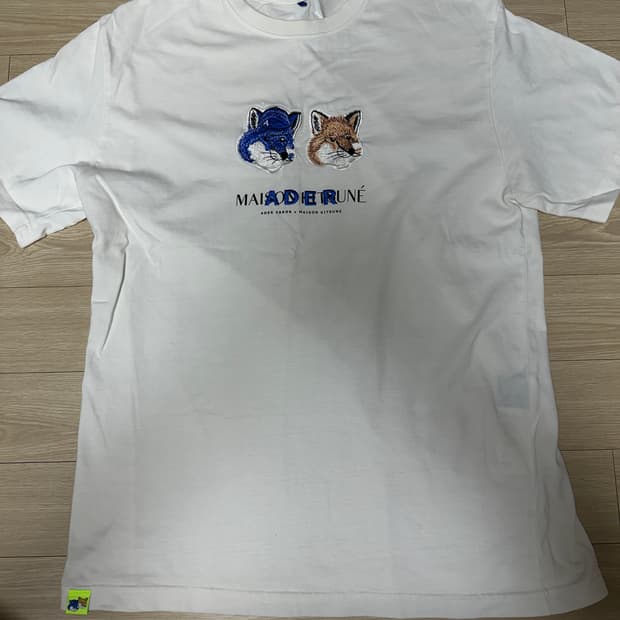 메종키츠네 아더에러 더블 폭스 티셔츠 A2