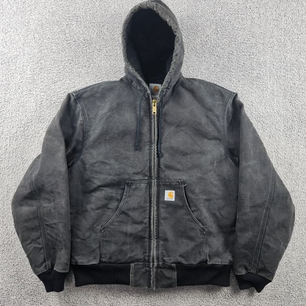 90's 칼하트 J04 덕 액티브 후드 워크 자켓 ( L )/ 10929