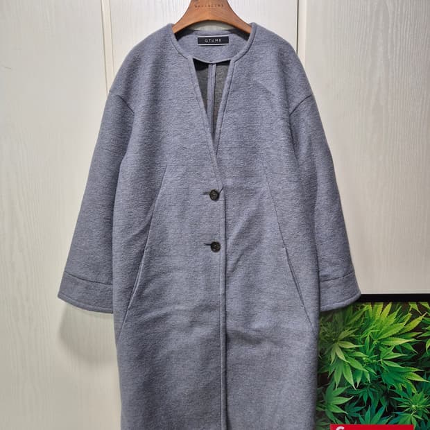 빈티지 QTUME 롱코트