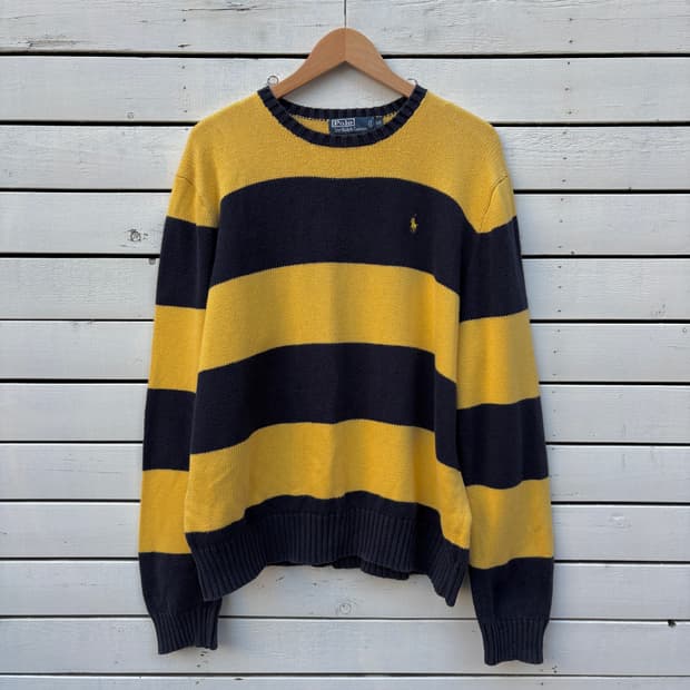 Polo 폴로 스트라이프 니트