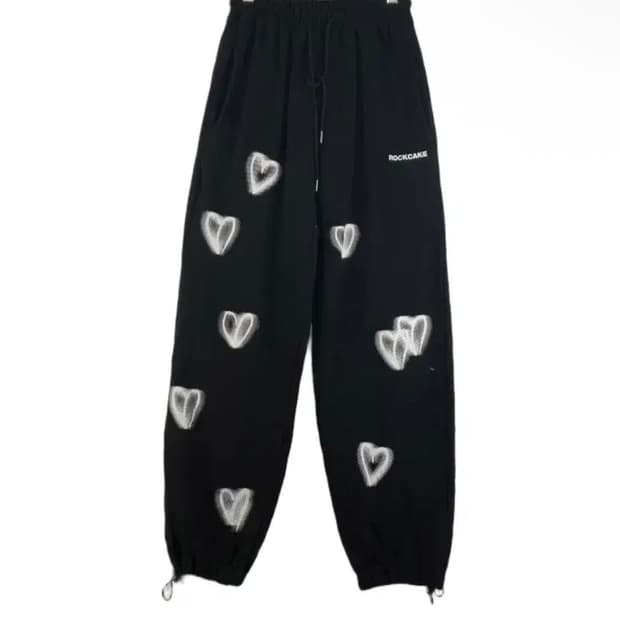 rockcake heart pants 락케이크 하트 팬츠