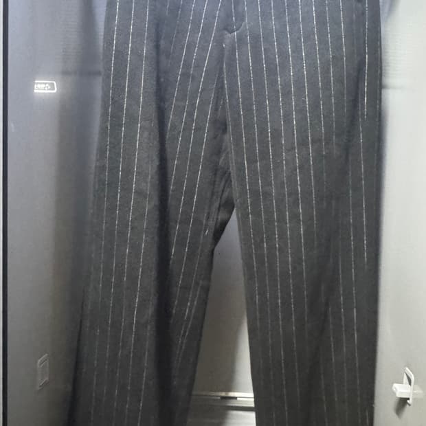 자바워키 버티컬 스트라이프 팬츠