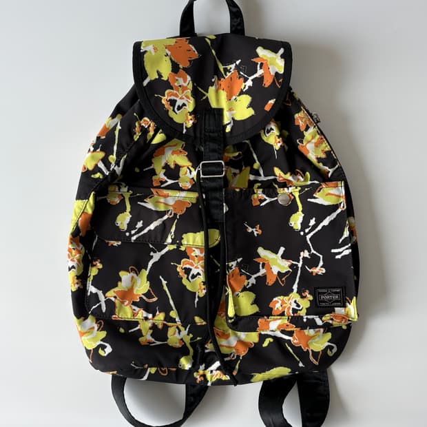X SLY - Flower Rucksack (Black)