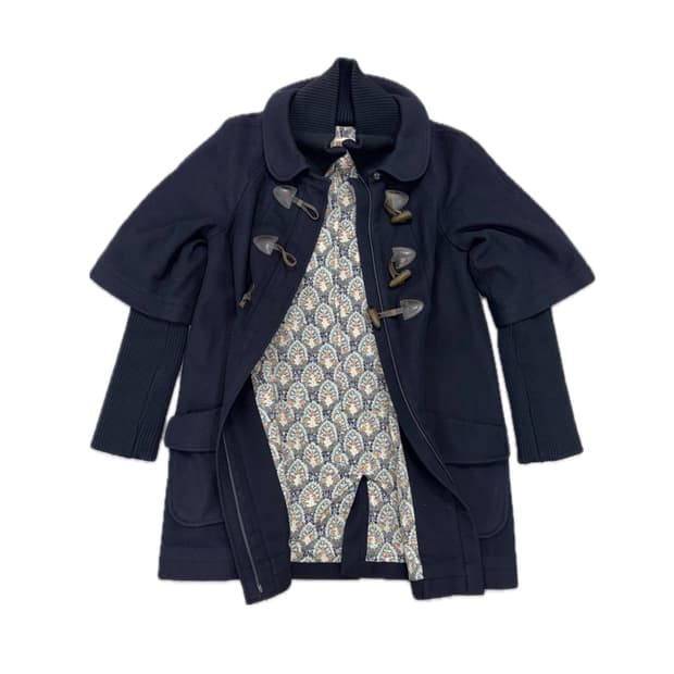 Kenzo detail 忍者 duffle coat