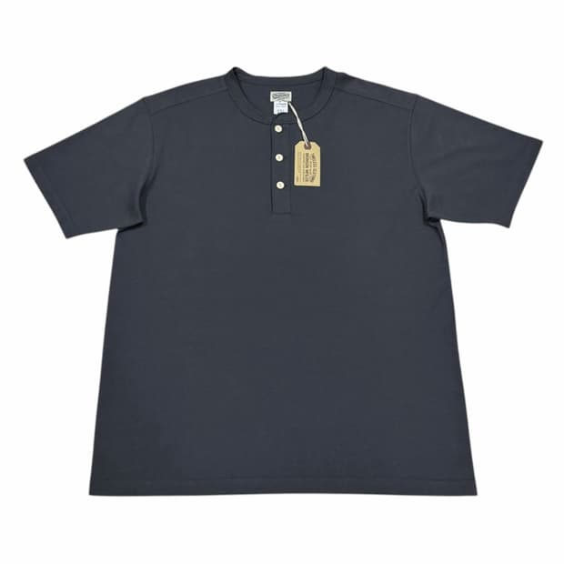 브론슨 헨리넥 코튼 반팔티 다크그레이 2XL
