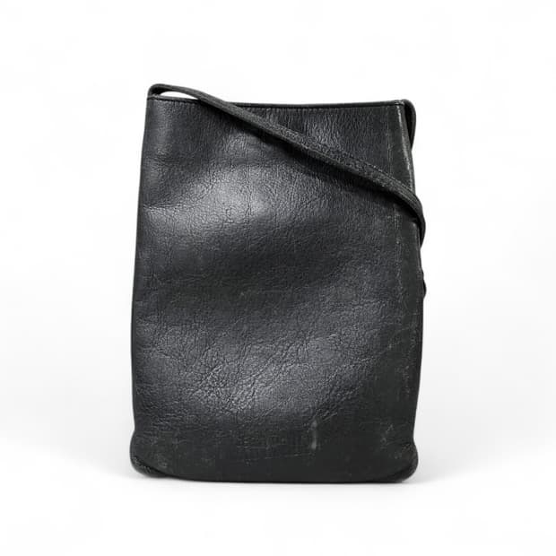 장폴고티에 소가죽 주머니 숄더백