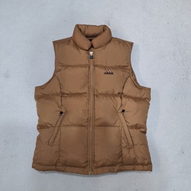 아디다스  다운패딩조끼95(상태좋음)