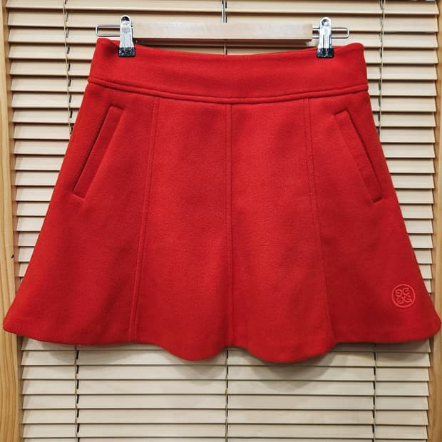 G/FORE 지포어 플레어 모직 골프스커트