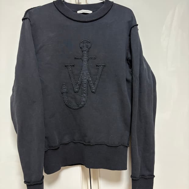 Jw앤더슨 앵커로고 맨투맨 