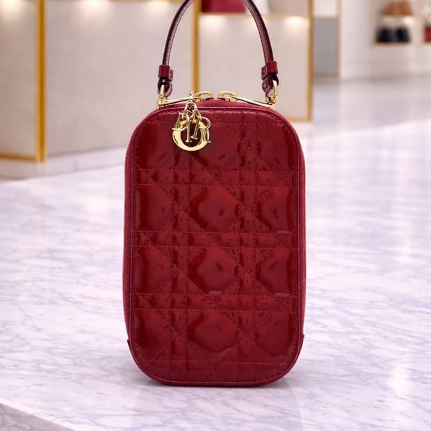 [S급] 디올 레이디 페이던트 폰 홀더백 판매합니다!!!