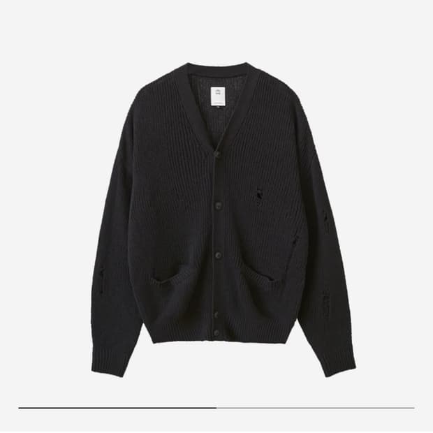 [2] 폴리테루 데미지드 가디건 2사이즈