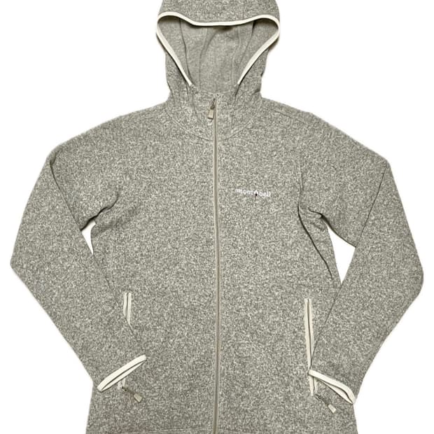 몽벨 이너 후드집업 기모