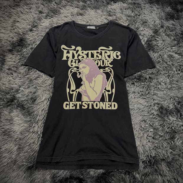 hysteric Glamour 걸프린팅 반팔