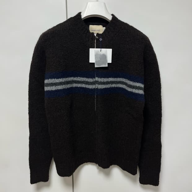 [S,M,L]팔로마울 Penalti Zip B 가디건/브라운