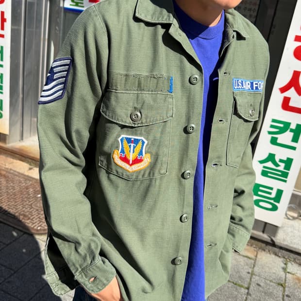 70s USAF TAC Master Sergeant OG-107