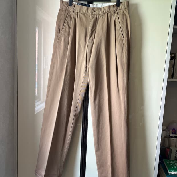 폴로 투턱 치노 팬츠 29